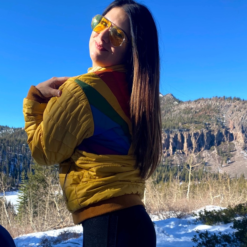 AVIATOR NATION - outerwear yellow jacket